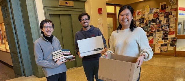 Shoppers picked up a great selection of books from the 2026 Used Book Sale